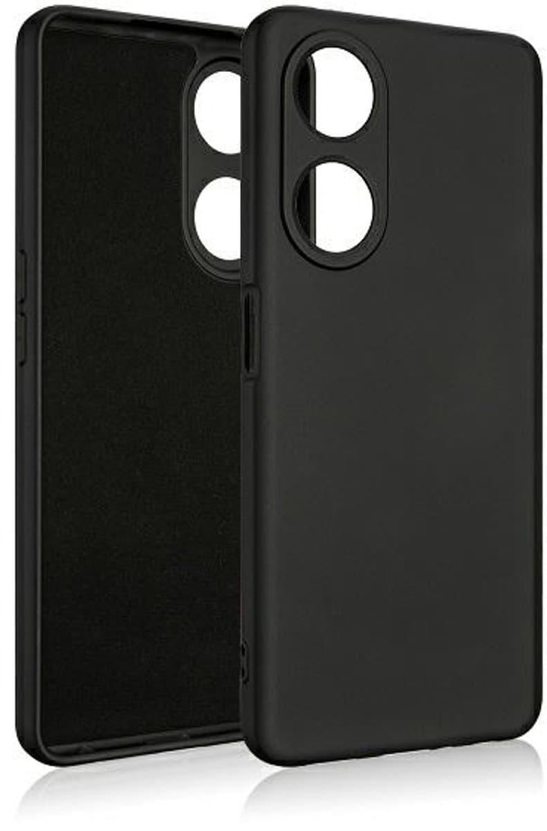 Beline Oppo A98 Serie - Silicone Hoes - Zwart - Hoogwaardige Bescherming - Soepel en Makkelijk Plaatsen — afbeelding 1