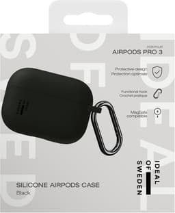 iDeal of Sweden Silicone Case voor de Apple Airpods Pro 3 - Zwart — thumbnail 2