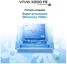 VIVO X200 FE smartphone 16 cm (6.31") Dual SIM Android 15 5G 12 GB 512 GB 6500 mAh Zwart — thumbnail 4