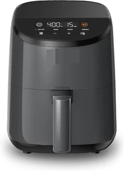 Mini Airfryer Oven - Kleine Frituurpan - Gezond Koken - Ruimtebesparend Ontwerp - 2.1 Liter - Rood — thumbnail 2