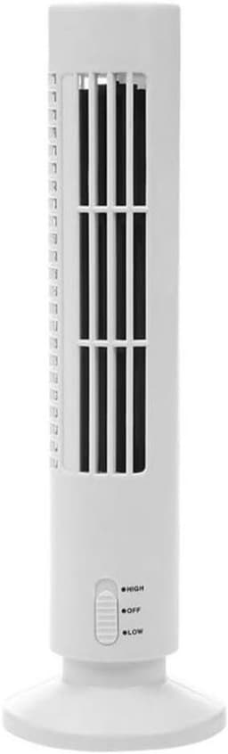 Bladloze Ventilator - Torenventilator Persoonlijk - Ruimte Besparen - Regelbaar Luchtvolume - 105 cm Diameter - Wit — thumbnail 4