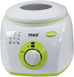 Elektrische friteuse 2 liter 1300 watt met thermostaat en deksel — thumbnail 2