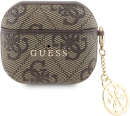 Guess AirPods Case voor AirPods 3 - stijlvol 4G-monogramdesign - Bruin — thumbnail 1