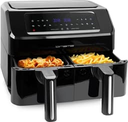 Dubbele Airfryer - Heteluchtfriteuse - Gezond Frituren - Sync Finish Functie - 72L (2x36L) - Zwart — thumbnail 1
