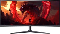Acer NITRO XZ0 XZ340CURW0bmiiphx computer monitor 86,4 cm (34") 3440 x 1440 Pixels Wide Quad HD LCD Zwart — thumbnail 1