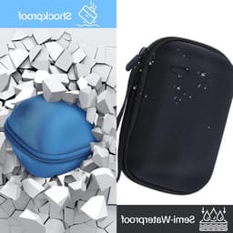 Opbergtas voor Ultimate Ears WONDERBOOM 4 3 2 - Draagbare Waterdichte Bluetooth Speaker Bescherming en Accessoires (Rode Tas) — thumbnail 5