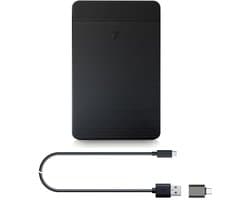 Externe Harde Schijf - Draagbare Opslag - Bestanden Opslaan - Ultra Slim Design - 500 GB - Zwart
