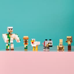 LEGO Minecraft Kipberijder Woestijnaanval Speelgoed voor Kinderen met Personages 21592 — thumbnail 13
