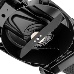 Elektrische Grasmaaier - Accu Grasmaaier Handmaaier - Gazon Onderhouden - Brushless Motor - 32 cm Maaibreedte - Zwart — thumbnail 3