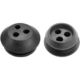 5mm zwarte, met rubber omhulde kabelgoot, geschikt voor grasmaaier, tractor, bosmaaier, tankdop — thumbnail 1