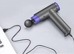 Massagers Massage Gun, Percussion Muscle Massage Gun for Athletes, Handheld Deep Tissue Massager, Body Back Muscle Massager with 8 Massage Heads 22 Levels and LCD Screen — thumbnail 4
