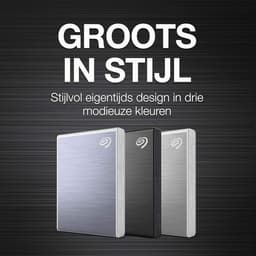 Externe SSD - Draagbare Opslag - Bestanden Overzetten - Hoge Snelheid - 1TB - Zwart — thumbnail 4