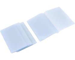 Multifunctionele Photo Holder voor 10-30 Kaarten - Zachte Transparante PVC Wallet Insert voor Familie, Reizen en Zakelijk Gebruik