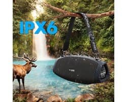 Draadloze Speaker – Bluetooth Speaker – Portable Speaker – Outdoor Speaker – Speaker Met Microfoon – 70W Krachtig Geluid – IPX6 Waterbestendig