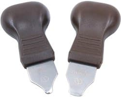 Set van 2 uurwerk achterdeksel openers voor het verwijderen van batterijen en reparaties, inclusief brede en smalle messen