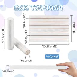 7 Slots Houten Oorbellen Display Stand, Oorbellen Kaart Houder met 2 Afneembare Pinnen, Organisator voor Sieraden en Oorbellen, 29x19cm — thumbnail 2