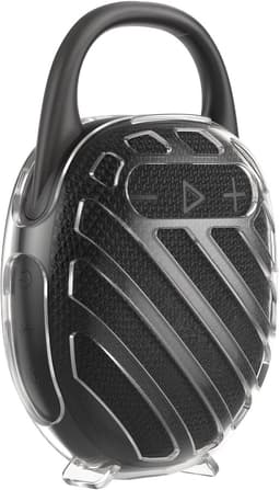kwmobile Hoesje voor JBL Clip 5 Beschermhoes - TPU Cover voor Minispeaker - Bluetooth Speaker Case in transparant — thumbnail 1