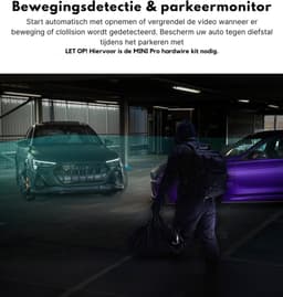 Mini Pro Dashcam voor Auto - 1296p HD - 330° Draaibare Lens - Compact - Loop Recording — thumbnail 4