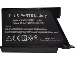 Hom-Bot en Roboking Serie Ni-MH 2600mAh/14.4V Plus.Parts Accu voor LG