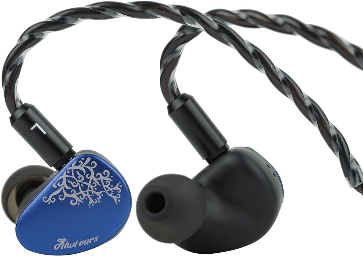 Kiwi Ears Cadenza II - In-Ear Monitors - IEM - Dynamische Driver - Audiofiele Oordoppen - Verwisselbare Kabel - Universele Pasvorm - Blauw — afbeelding 1
