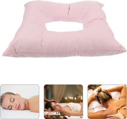 Massagekussen Gezichtskussen voor Salon Katoenen Hoofdsteun voor Massagebed Necksupport Gezicht Naar Beneden Duurzaam Draagbaar Professioneel Ontwerp voor Beauty Spa — thumbnail 2