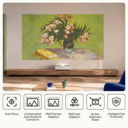 XGIMI MIRA – 4K UHD Projector – 2000 ISO Lumen – Ultra-Short Throw – Dolby Vision – Harman Kardon – Google TV, Netflix, Youtube — thumbnail 4