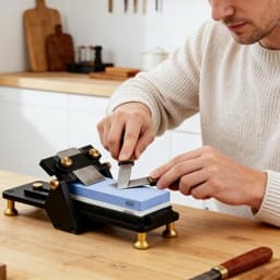 Bikkenhamer Slijper - Aluminium Verstelbaar Universeel | Houtbeitelslijper Slijpgereedschap,Voor onderhoud en herstel van meubels en gereedschap — thumbnail 5