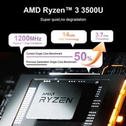 Laptop Notebook - 15,6 Inch FHD IPS Scherm - AMD Ryzen 5 Processor - 16 GB RAM - 512 GB SSD - Windows Laptop — thumbnail 3