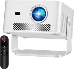 Beamer Full HD 1100 ANSI Lumen - 1080p 4K Upscaling - LED - Draagbaar - Thuisbioscoop Projector — thumbnail 1