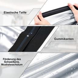 Riem voor heren, tailletrainer, trimmer, shapewear, afslanken, kleding, buikriem voor mannen — thumbnail 5