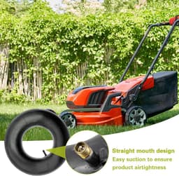 SnelShoppen - Hose Tyres 3.50/4.00-6, 2-Pack Vervangende Binnenbanden voor Handtruck, Tuinwagen, Grasmaaier, Duurzaam Rubber, 30 psi Maximale Inflatie — thumbnail 3