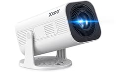 Lamor Mini Beamer - Beamers - Thuisbioscoop - Projector - HD-resolutie van 1280 x 720 - 40 tot 130 inch - 4K - 300 ANSI-lumen — thumbnail 1