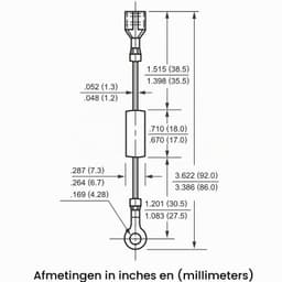 3 STKS Magnetron Hoogspanning Silicium Gelijkrichters Diodes 350mA 12kV — thumbnail 2