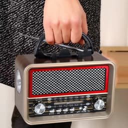 Zenwire BT-S060 Draagbare Radio - FM/AM/SW - Bluetooth - Zonnepaneel — thumbnail 4