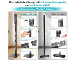 Ruimtebesparende standaard voor accustofzuigers - Draadloze stofzuigerhouder zonder boren