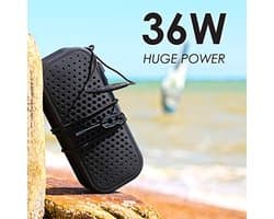 Draadloze Bluetooth speaker met waterdichte IPX7 bescherming en powerbank