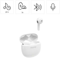 Hama - Action One - TWS earbuds - Wit — thumbnail 4