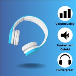 Koptelefoon kinderen met draad - Kinderkoptelefoon - Bedrade hoofdtelefoon - Veilig volume - School - Tablet - Laptop - Reizen - Muziek luisteren — thumbnail 4