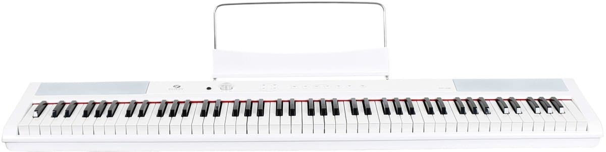 Digitale piano 88 toetsen - Met gratis lessen - Fazley FSP-200-W - Wit — afbeelding 1
