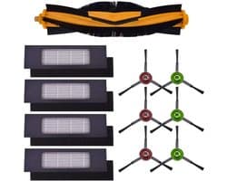 Onderdelen set - geschikt voor Ecovacs Deebot Ozmo 920 950 T8 T8MAX AIVI N8 pro T9 - Reinigingsborstel - Schrobborstels - 11 delig