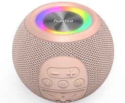 Hama Bluetooth speaker - Ball Shape - 5 Lichtmodi - 5W - Roze — thumbnail 3