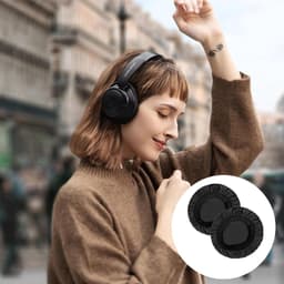 Rekbare Wasbare Hoofdtelefoonafdekkingen - Universeel en Waterdicht, Bescherming tegen Stof en Vuil 10 cm — thumbnail 2