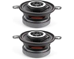 Set van 2 Auto Luidsprekers - 3,5 inch Coaxiale Units met Krachtig Geluid