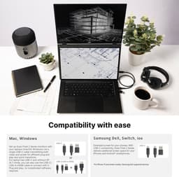 Mobile Pixels Duex Float 2 Pro - Portable Monitor - 16 inch Monitor - 2.5k - 120 hz - Draagbaar Beeldscherm - Draagbare Monitor - Extra Laptopscherm — thumbnail 2