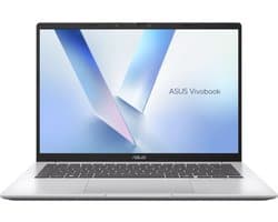 "ASUS Vivobook 14 X1407QA-LY089W Copilot+ PC Qualcomm Snapdragon X1-26-100 Laptop 35,6 cm (14"") WUXGA 16 GB LPDDR5x-SDRAM 512 GB SSD Wi-Fi 6E (802.11ax) Windows 11 Home Nederlands Zilver"