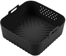 2 stuks Geschikt voor NINJA AF140 AF141AF180 AF181 HD9270 Airfryer siliconen bakplaat airfryer accessoires- zwart — thumbnail 1