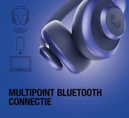 Fresh 'n Rebel Clam Blaze 2 – Draadloze Bluetooth Koptelefoon – 80 uur Speelduur – Inclusief App - Met volume wiel - True Blue — thumbnail 7