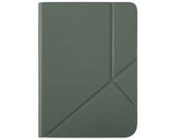 E-reader Hoes voor Kobo Clara Colour/BW - Misty Groene Vegan Leer met Slaap/Wake Functie en 2-Weg Stand