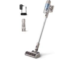 Philips Steelstofzuiger Draadloos XC2011/01 - Zuigmond met LED verlichting - Zonder Zak - Incl Handstofzuigerfunctie - Alle Vloertypen - Lichtgewicht