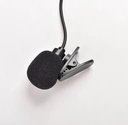 Spraakmicrofoon - Dasspeld microfoon - 3.5 mm - Laptop - PC - Geschikt voor intervieuws, opnames, handsfree bellen en Youtube videos - — thumbnail 4